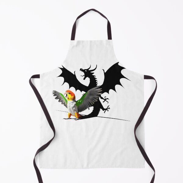 Item preview, Funny Screaming White Bellied Caique Parrot Dragon Lover Meme designed and sold by Kimberley King Art  King Art.