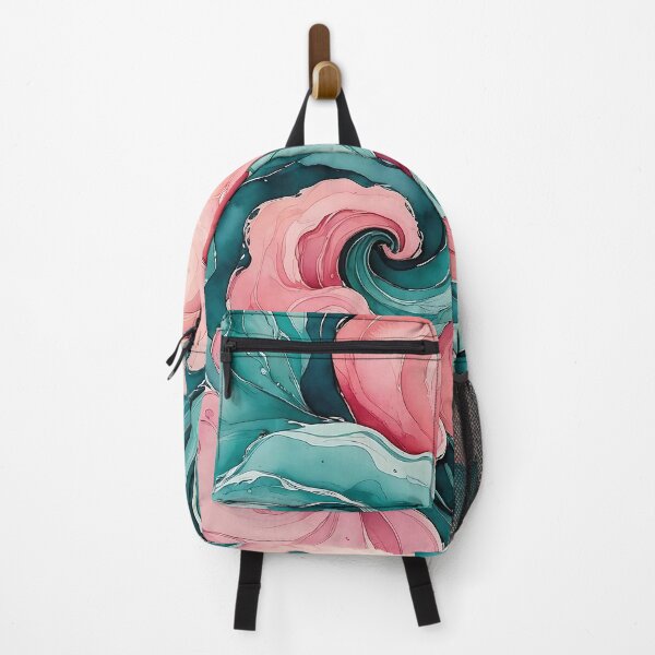 Item preview, Pastel Teal and Pink Watercolour designed and sold by MoonMonkeyNbear.
