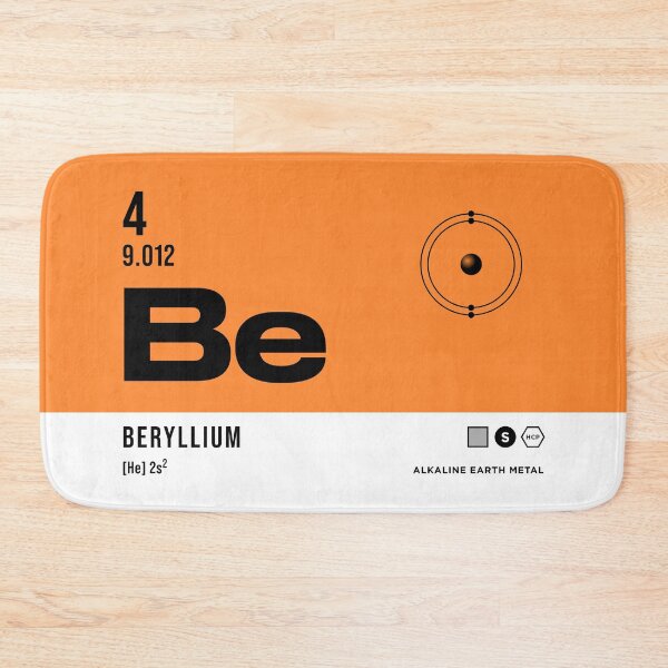 Item preview, 4 Beryllium Periodic Table Element Light designed and sold by VoodooCircus.