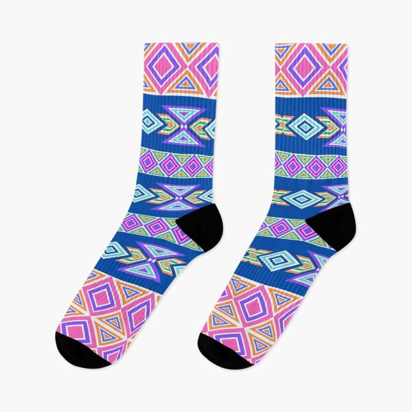 Item preview, Colorful tribal diamond patterns designed and sold by Jjc59.