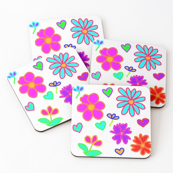 Item preview, Retro Neon Flower Power designed and sold by Jjc59.