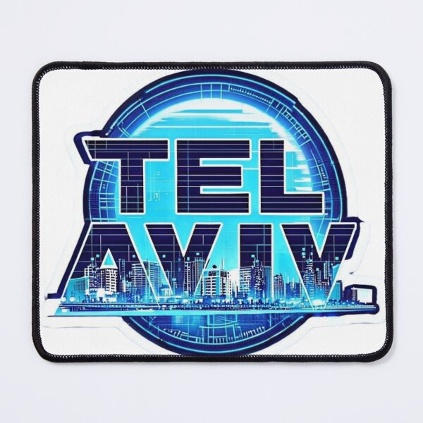 Item preview, Tel Aviv – Neon Grid designed and sold by Imaginarium of Chaos falcon88 .