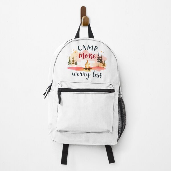 Item preview, Camp More Worry Less, Outdoor, Travel, Adventure designed and sold by QuirkySpark.