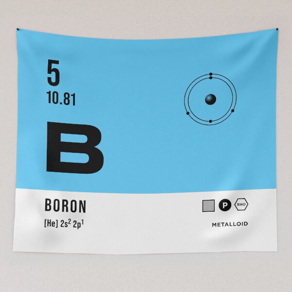 Item preview, 5 Boron Periodic Table Element Light designed and sold by VoodooCircus.