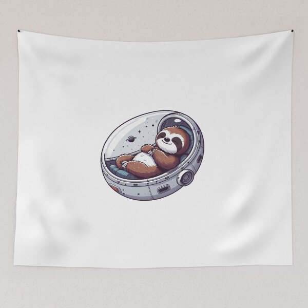 Item preview, Cosmic Sloth – Chilling Among the Stars designed and sold by Confuzz1ed.