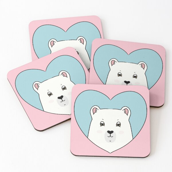 Item preview, Polar Bear Heart designed and sold by HugSomeNettles.