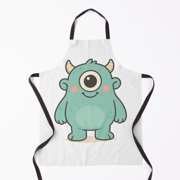 Item preview, Happy Green Cyclops Cartoon designed and sold by MD Sweet GAMe.