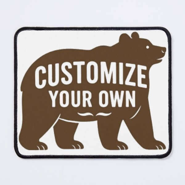 Item preview, Customize Your Own – Bold Bear Silhouette Typography designed and sold by The-Onyxx.