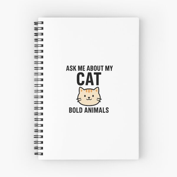 Item preview, Ask Me About My Cat – Bold Animals designed and sold by Miximondo.
