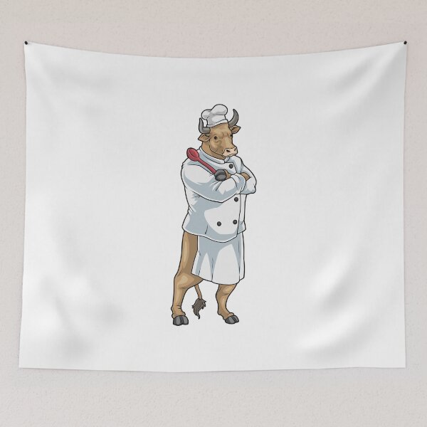 Item preview, Bull Chef Cooking spoon Cook designed and sold by Snabdesign84.