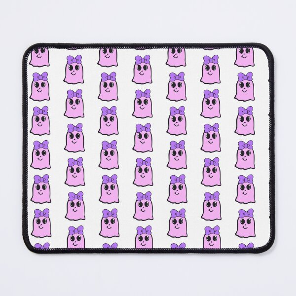 Item preview, Cute pink kawaii ghost with a bow, coquette kawaii Halloween designed and sold by Scardoodles.