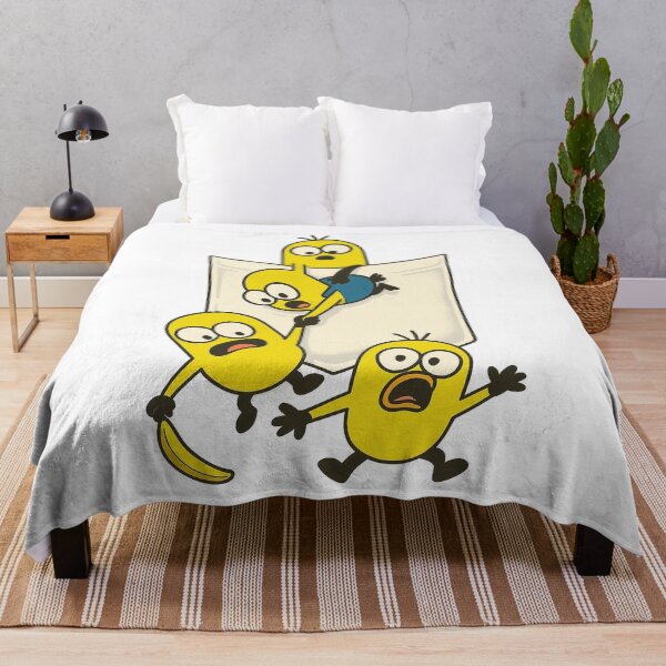 Item preview, Funny Pocket Cartoon Squad – Cute Banana. designed and sold by Sadia Jannat.
