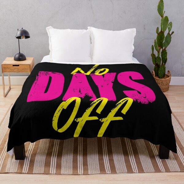 Item preview, Badass Gym Quote | No Days Off designed and sold by typoinspired.