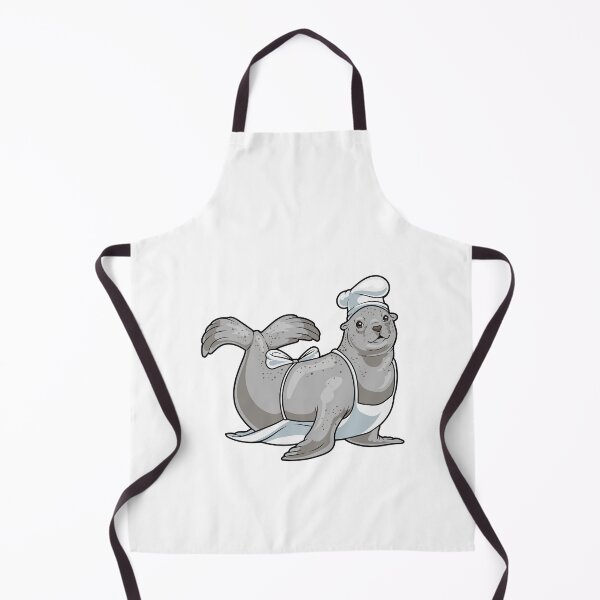 Item preview, Seal Chef Chef's hat Cook designed and sold by Snabdesign84.