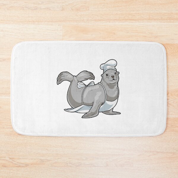 Item preview, Seal Chef Chef's hat Cook designed and sold by Snabdesign84.