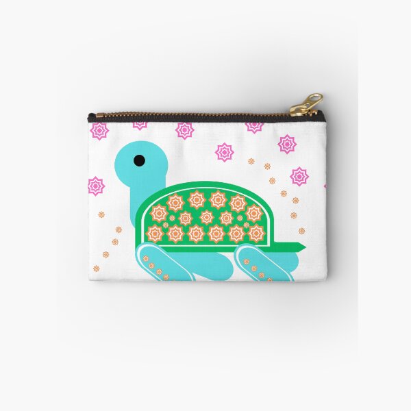 Item preview, Colorful turtle with floral star pattern designed and sold by Jjc59.
