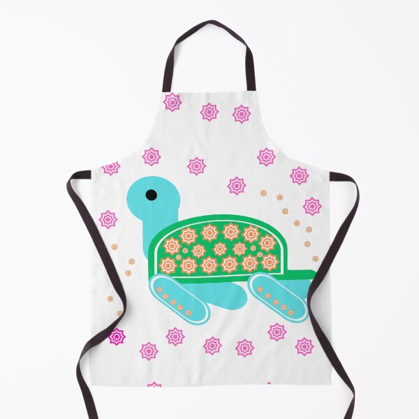 Item preview, Colorful turtle with floral star pattern designed and sold by Jjc59.