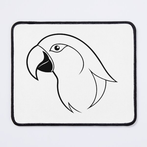 Item preview, Parrot Bird Head Design designed and sold by Craft99.