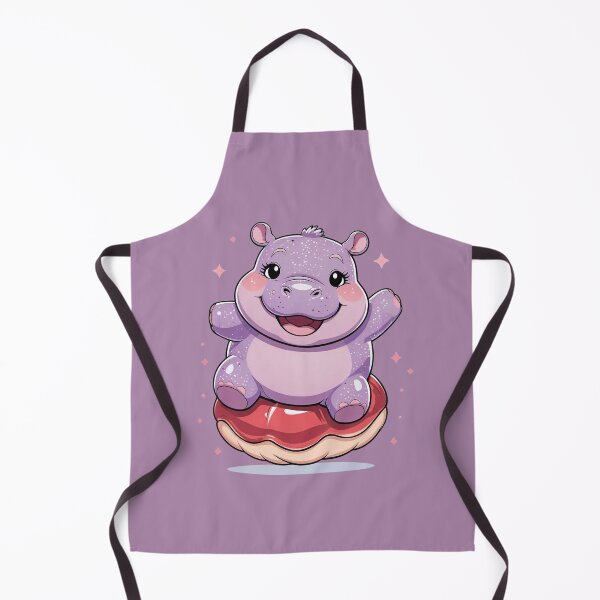 Item preview, Cute Hippo Moo-Deng Bouncer – Kawaii Food-Inspired Animal Design designed and sold by champkppwc.