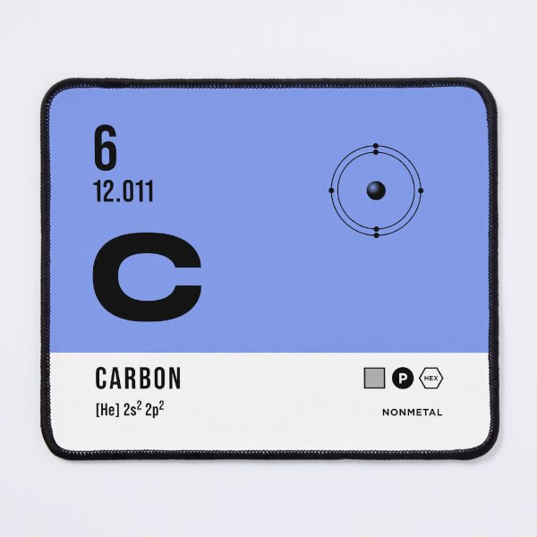 Item preview, 6 Carbon Periodic Table Element Light designed and sold by VoodooCircus.