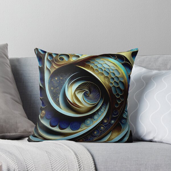 Artikelvorschau, Farbenfrohe abstrakte Fibonacci-Kunst 20 entworfen und verkauft von Vicky Brago-Mitchell®.