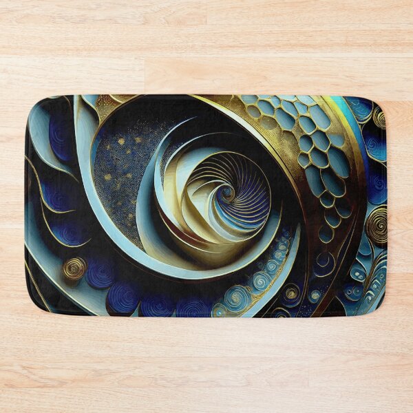 Item preview, Colorful Abstract Fibonacci Art 20 designed and sold by Vicky Brago-Mitchell®.