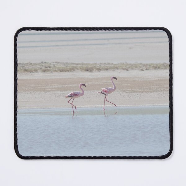 Item preview, Photograph of Two Flamingoes Wading in the Water designed and sold by SecondsOnEarth.