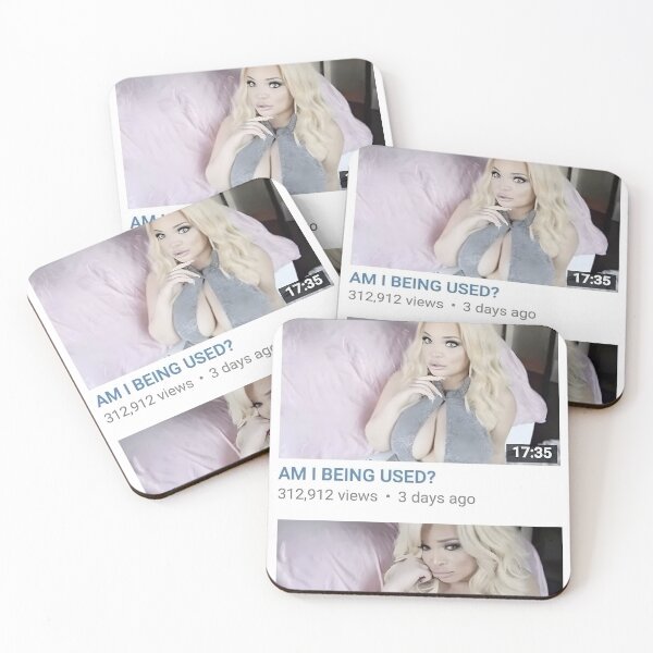 Item preview, Trisha Paytas | AM I BEING USED? | YouTube thumbnail designed and sold by Alyssa Kindick.