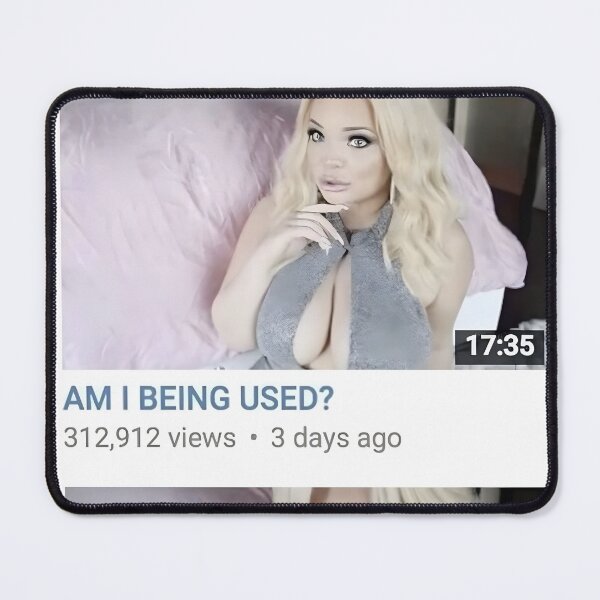 Item preview, Trisha Paytas | AM I BEING USED? | YouTube thumbnail designed and sold by Alyssa Kindick.