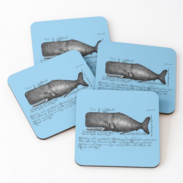 Item preview, 18th Century German Natural History Buffon Sperm Whale designed and sold by Pixelchicken.