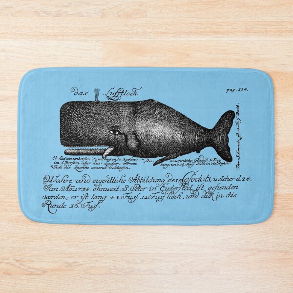 Item preview, 18th Century German Natural History Buffon Sperm Whale designed and sold by Pixelchicken.