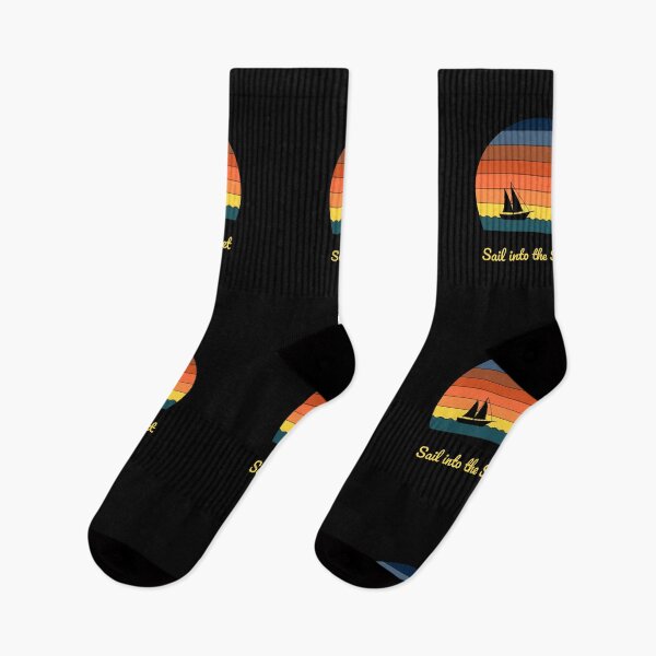 Item preview, Sail into the Sunset Retro designed and sold by theFAWWAZ.