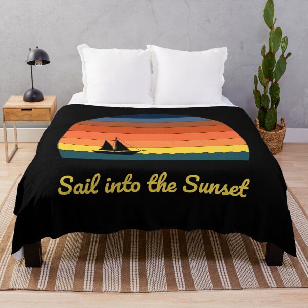 Item preview, Sail into the Sunset Retro designed and sold by theFAWWAZ.