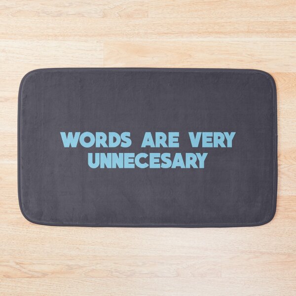 Item preview, Enjoy The Silence, words, blue designed and sold by perezzzoso.