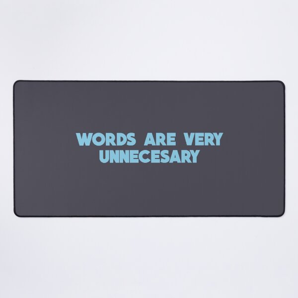 Item preview, Enjoy The Silence, words, blue designed and sold by perezzzoso.