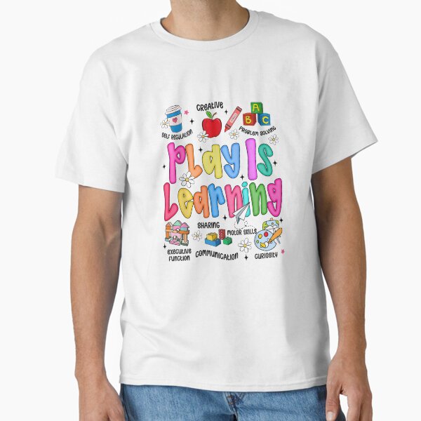 Item preview, Retro Play Is Learning Kindergarten Teacher Team Women designed and sold by WhatMannn.