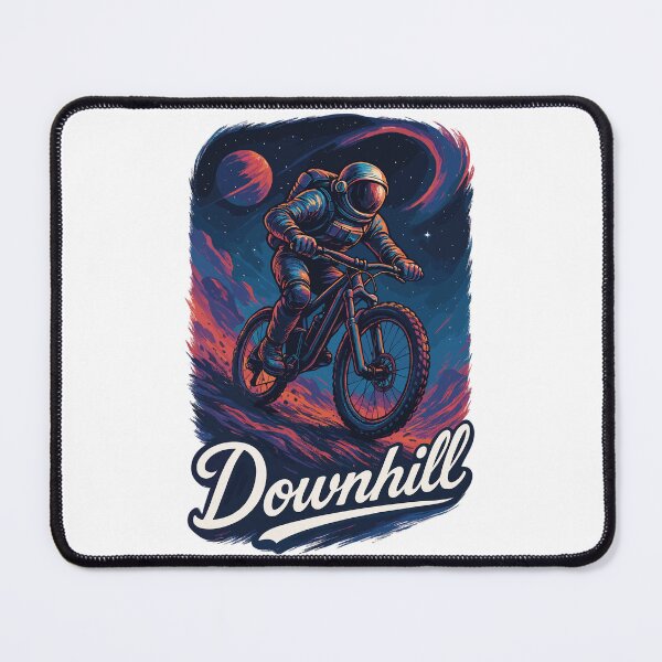 Item preview, MTB Mountain Biking Downhill Astronaut Gift designed and sold by Pineapple-Tree.