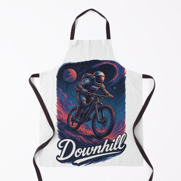 Artikelvorschau, MTB Mountainbiking Downhill Astronaut Geschenk entworfen und verkauft von Pineapple-Tree.