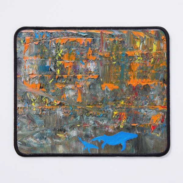 Item preview, HUMPBACK WHALE WITH CALF - oil painting designed and sold by lautir.