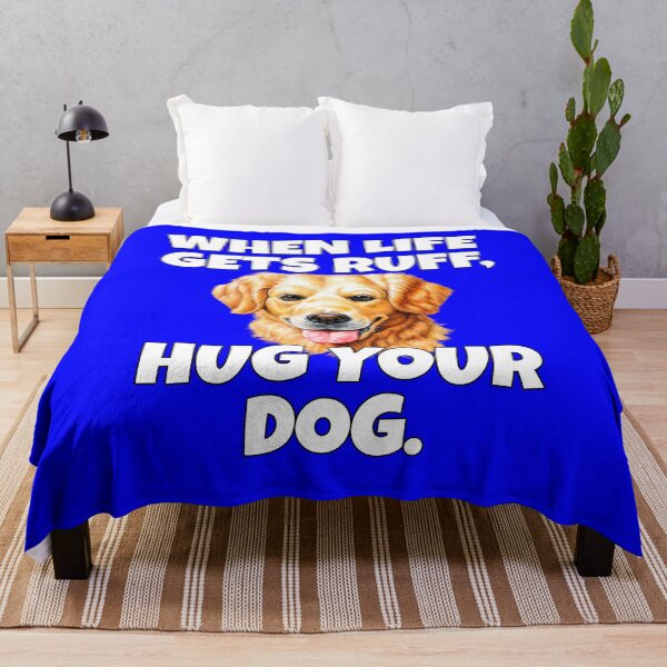 Item preview, Golden Retriever Owner When Life Gets Ruff, Hug Your Dog designed and sold by fantasticdesign.