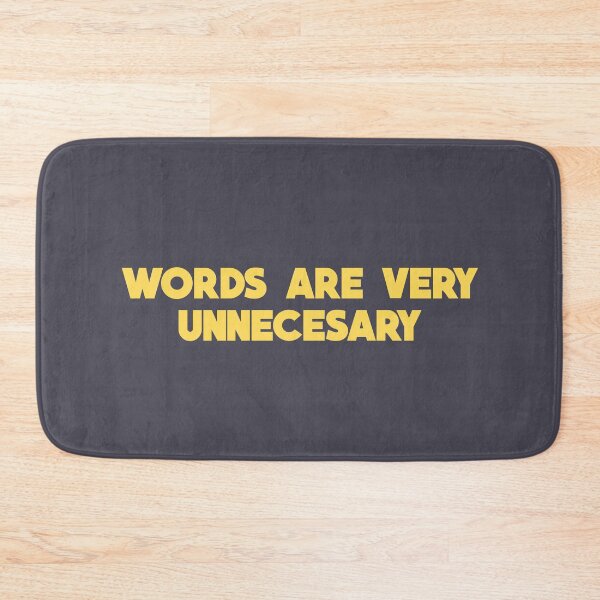 Item preview, Enjoy The Silence, words, mustard designed and sold by perezzzoso.
