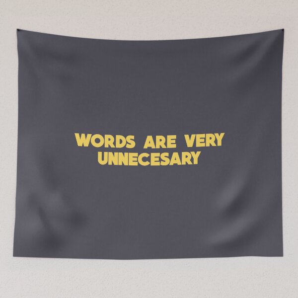 Item preview, Enjoy The Silence, words, mustard designed and sold by perezzzoso.