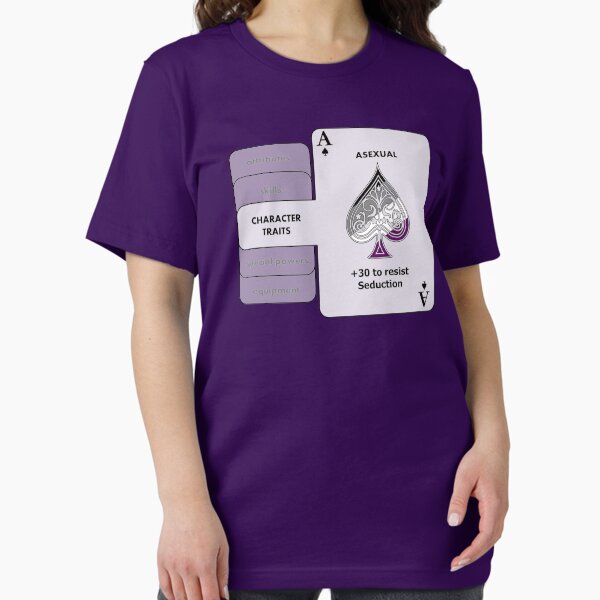 Artikel-Vorschau von Asexueller Charakterbonus (Pik-Symbol), designt und verkauft von BasiliskOnline.