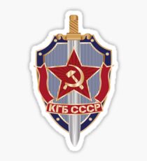 KGB LOGO Sticker