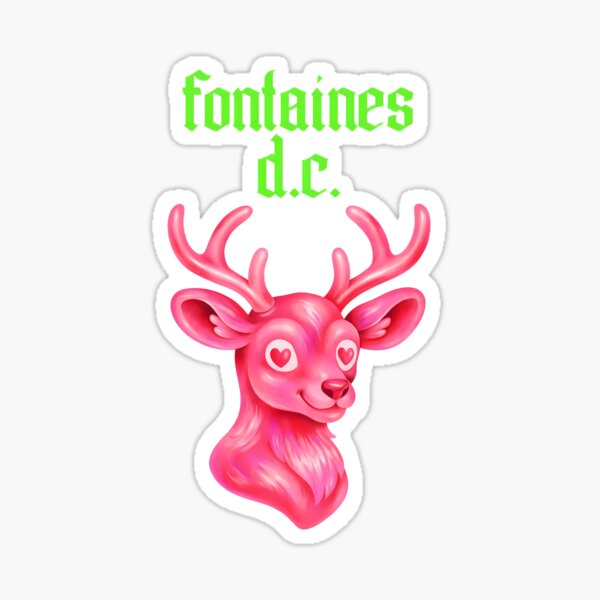 Item preview, Fontaines D.C. Skinty Fia Romance Deer designed and sold by jackjoe1708.