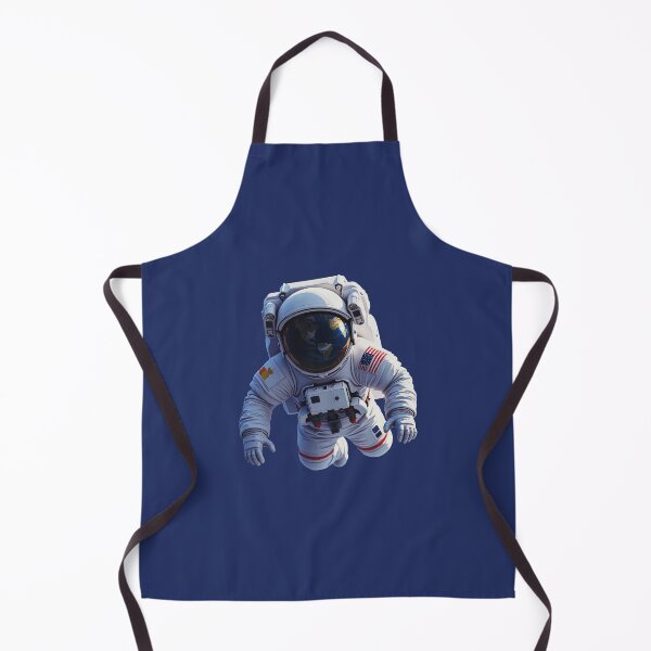 Item preview, Floating Astronaut with Earth in Visor designed and sold by ZomboniJobroni.