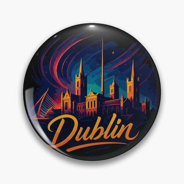 Item preview, Dublin Capital City Ireland Silhouette Gift designed and sold by Pineapple-Tree.