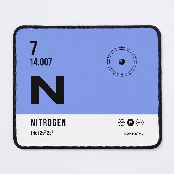 Item preview, 7 Nitrogen Periodic Table Element Light designed and sold by VoodooCircus.