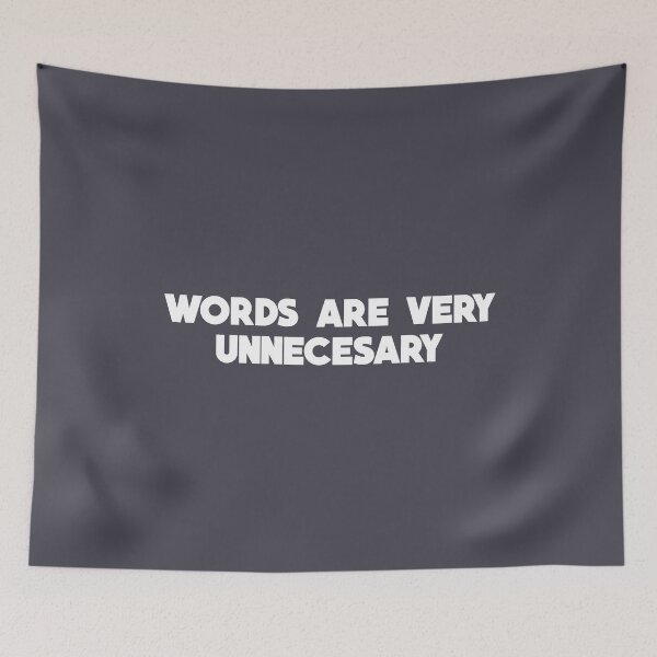 Item preview, Enjoy The Silence, words, white designed and sold by perezzzoso.