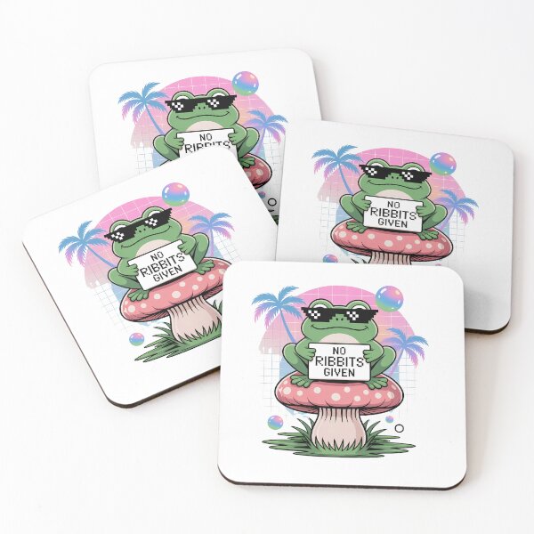 Item preview, Funny Frog On Mushroom With Attitude Sign designed and sold by TomxDesign.